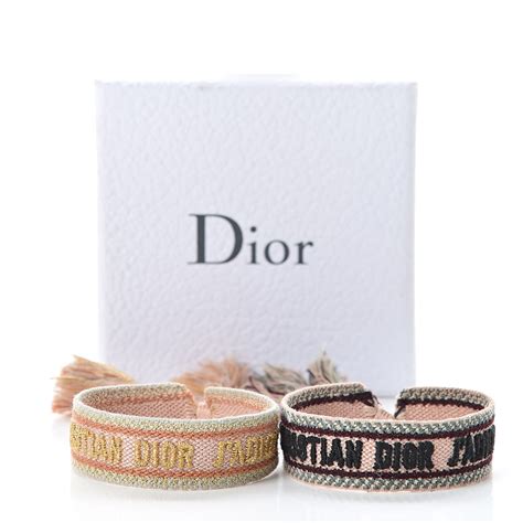 dior friendship bracelet sale|christian Dior bracelet woven price.